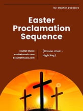 Easter Proclamation Sequence Unison choral sheet music cover